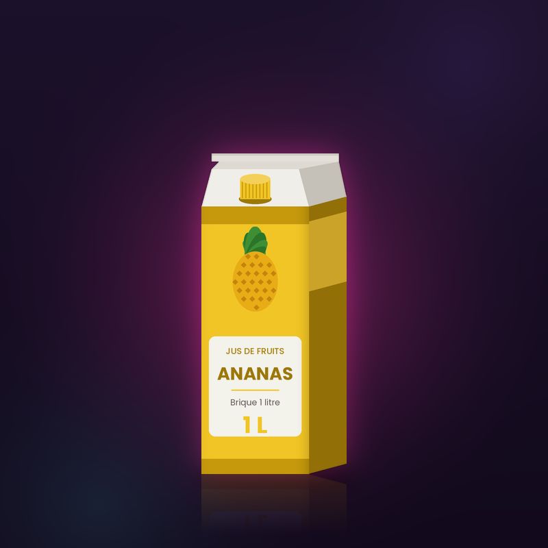 Jus d’ananas 1 L