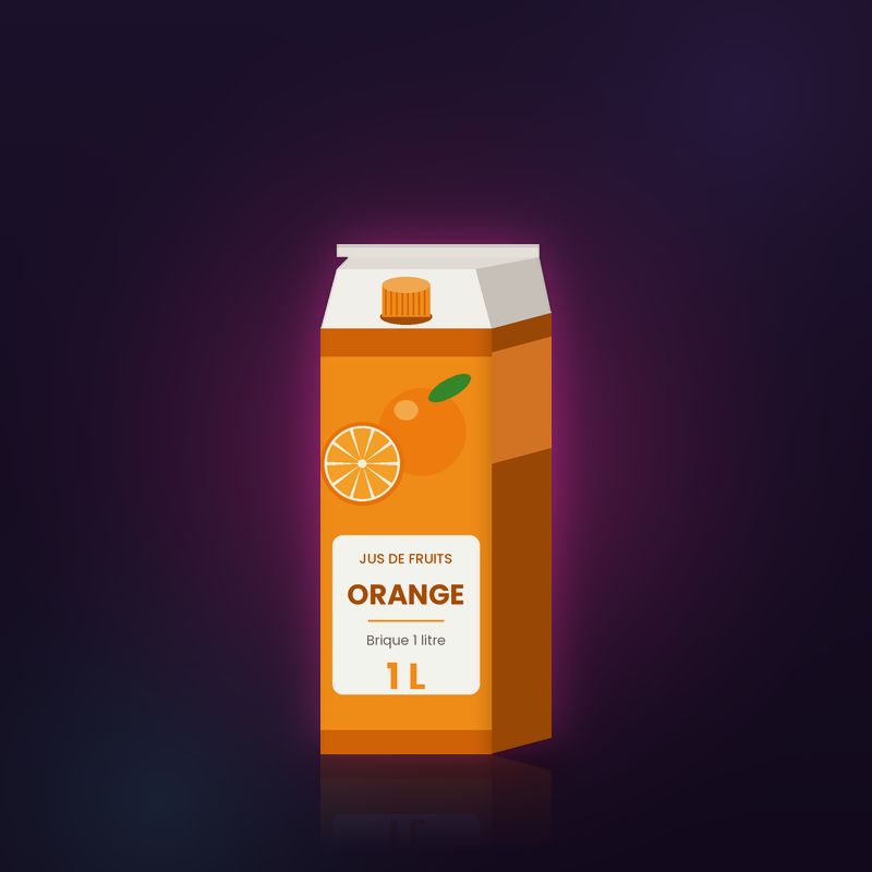 Jus d’orange 1 L