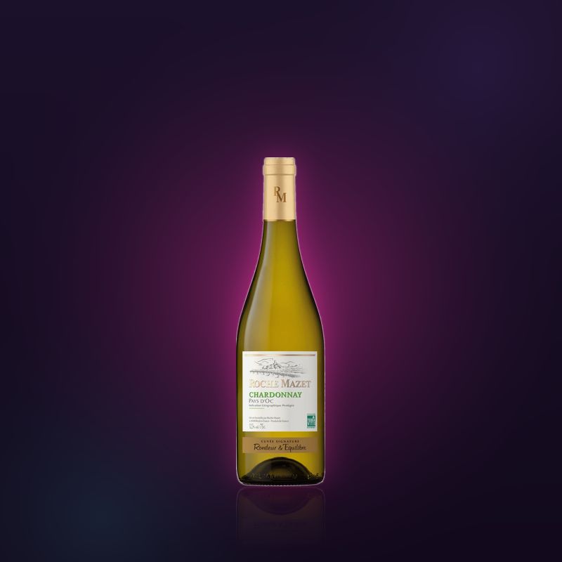 Vin blanc Chardonnay Pays d’Oc