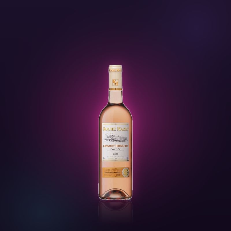 Vin rosé Pays d’Oc